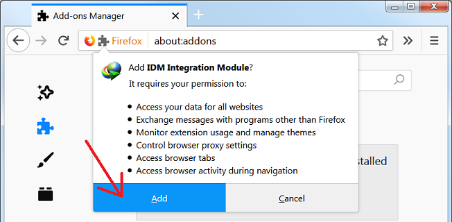 IDMCC add IDM Integration Module